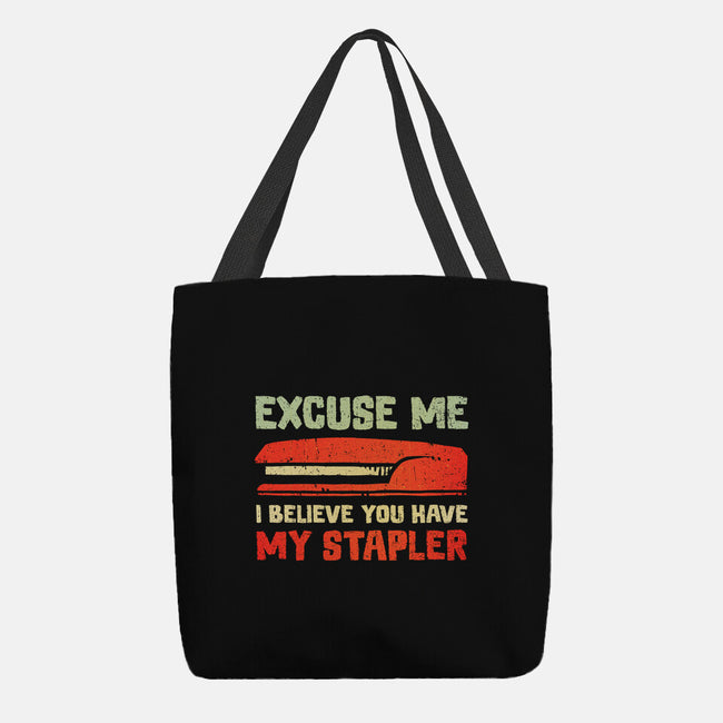 I Believe You Have My Stapler-None-Basic Tote-Bag-kg07