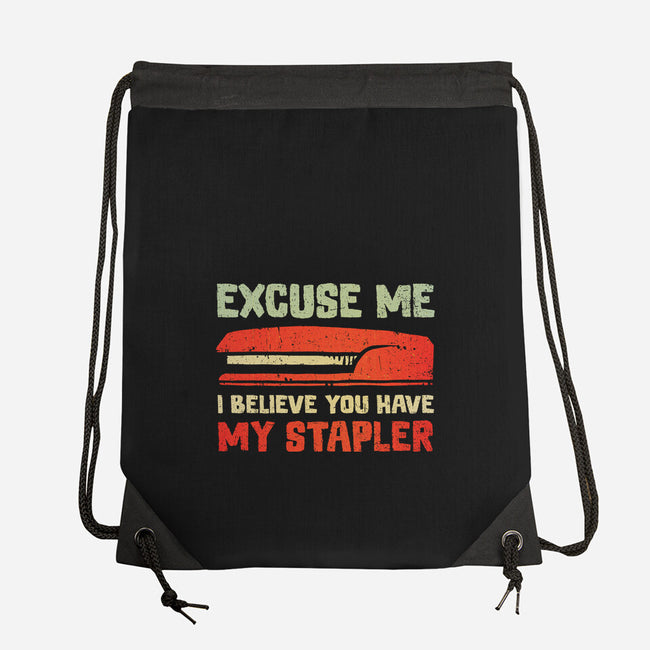I Believe You Have My Stapler-None-Drawstring-Bag-kg07