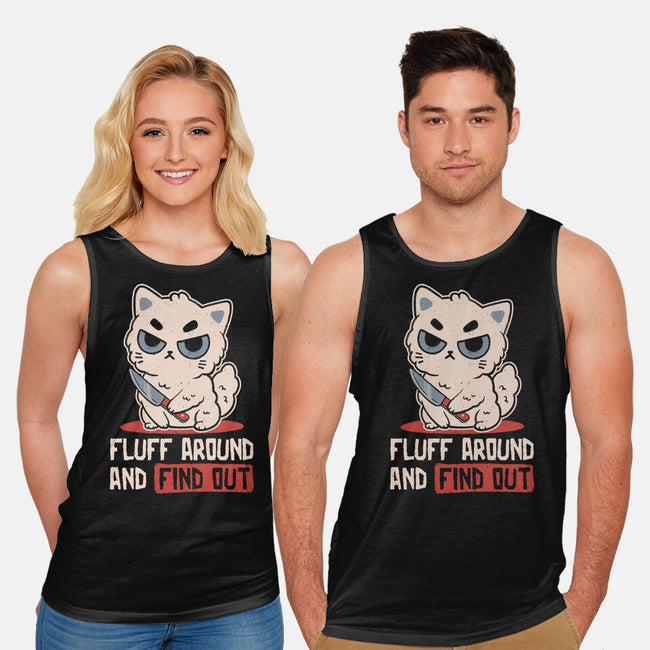 Fluff Around-Unisex-Basic-Tank-koalastudio