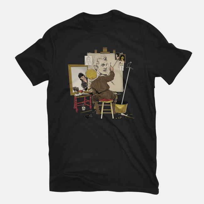 Inconceivable Portrait-Unisex-Basic-Tee-retrodivision