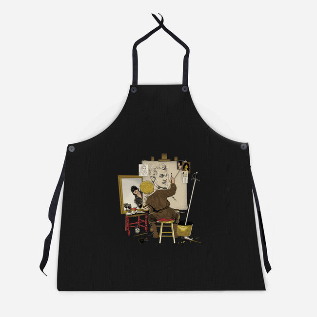 Inconceivable Portrait-Unisex-Kitchen-Apron-retrodivision