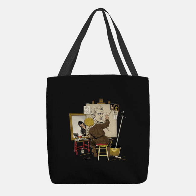 Inconceivable Portrait-None-Basic Tote-Bag-retrodivision