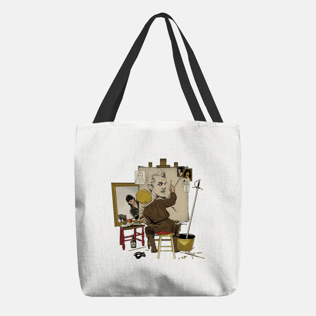 Inconceivable Portrait-None-Basic Tote-Bag-retrodivision