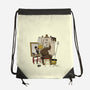 Inconceivable Portrait-None-Drawstring-Bag-retrodivision