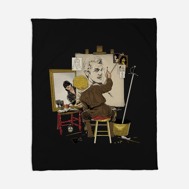 Inconceivable Portrait-None-Fleece-Blanket-retrodivision