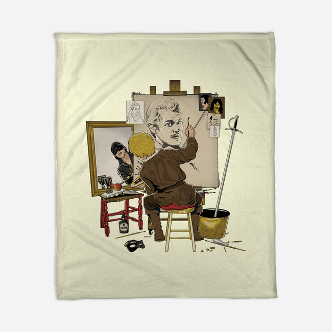 Inconceivable Portrait-None-Fleece-Blanket-retrodivision