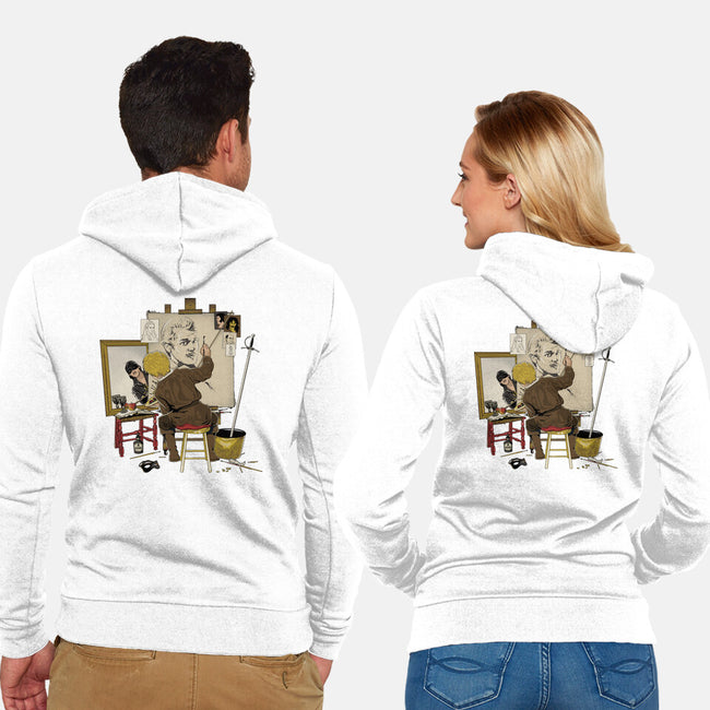 Inconceivable Portrait-Unisex-Zip-Up-Sweatshirt-retrodivision