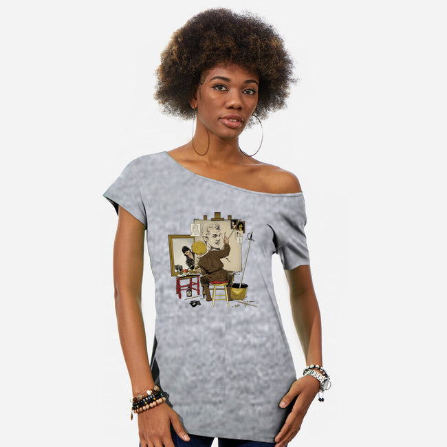 Inconceivable Portrait-Womens-Off Shoulder-Tee-retrodivision