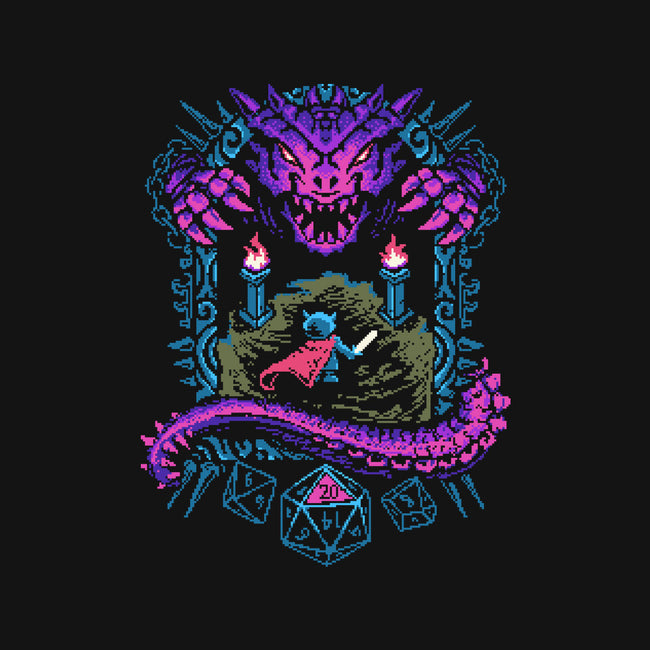 The Warrior And Dragon-Youth-Crew Neck-Sweatshirt-marsdkart