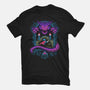 The Warrior And Dragon-Womens-Fitted-Tee-marsdkart