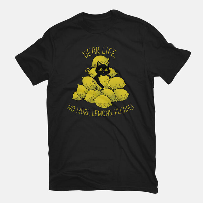 No More Lemons-Womens-Basic-Tee-tobefonseca