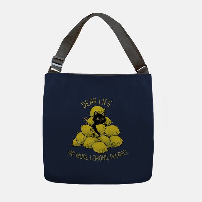 No More Lemons-None-Adjustable Tote-Bag-tobefonseca