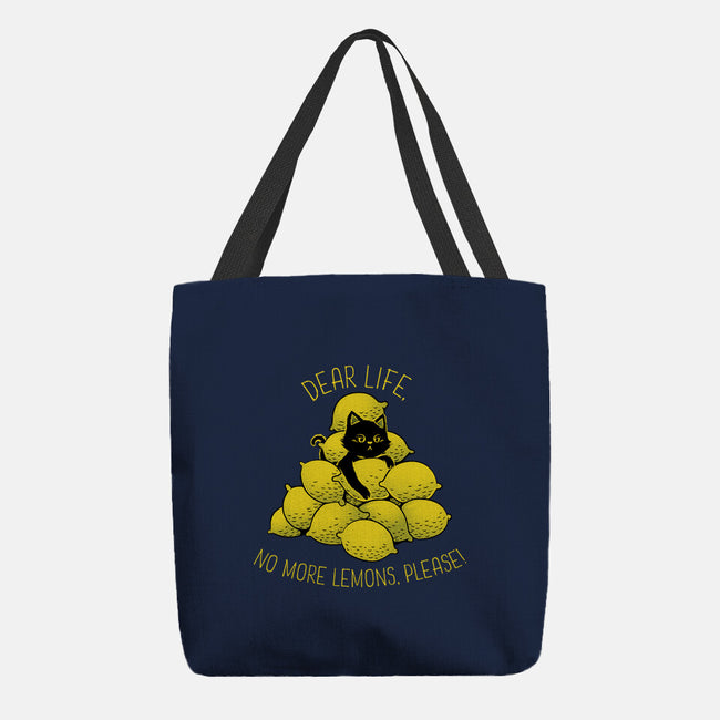 No More Lemons-None-Basic Tote-Bag-tobefonseca