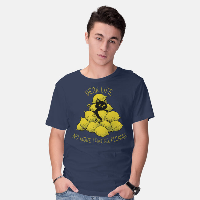 No More Lemons-Mens-Basic-Tee-tobefonseca