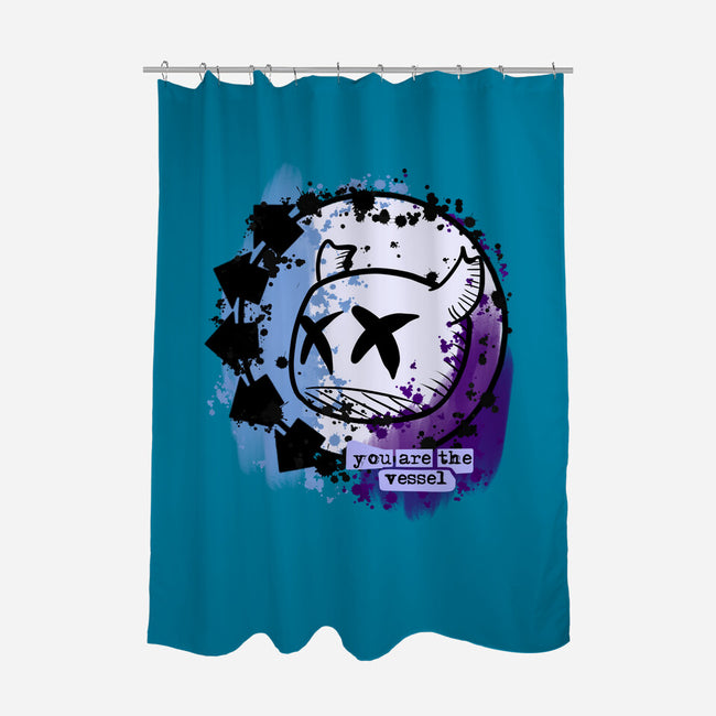 You Are The Vessel-None-Polyester-Shower Curtain-nickzzarto