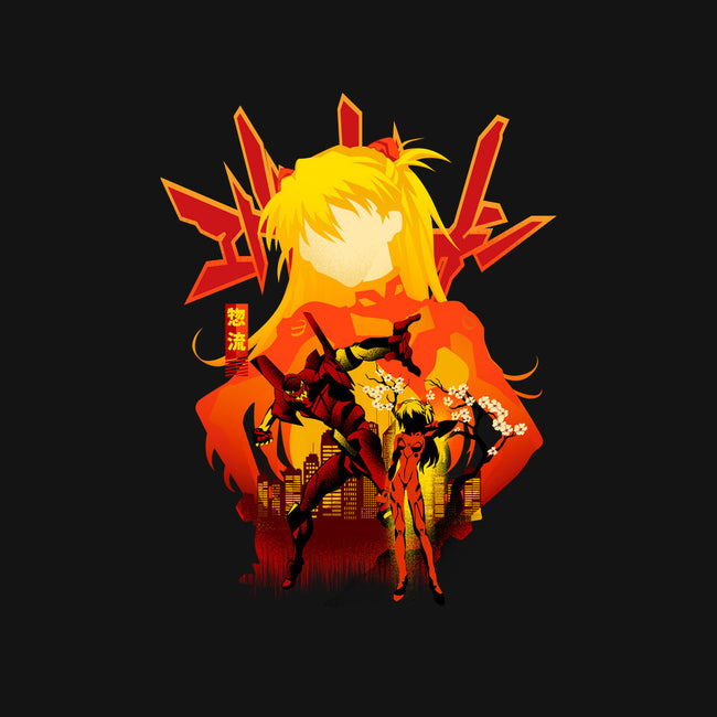 Asuka Silhouette-None-Glossy-Sticker-hypertwenty