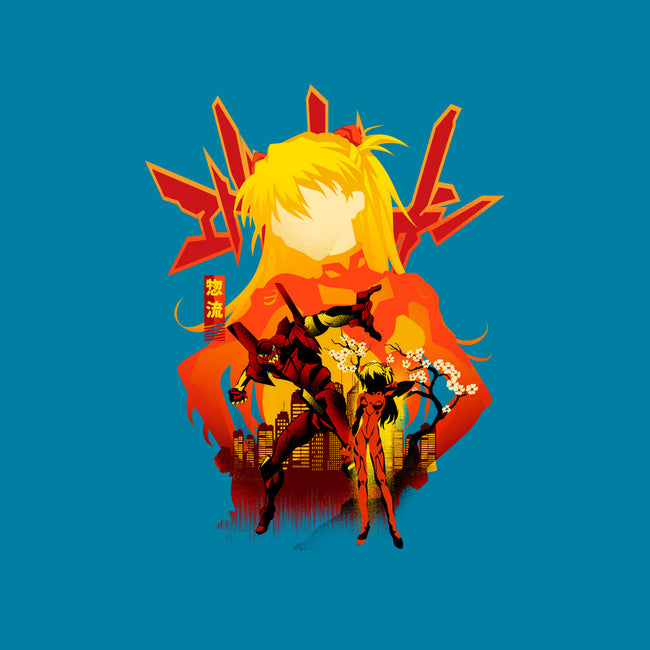 Asuka Silhouette-None-Glossy-Sticker-hypertwenty