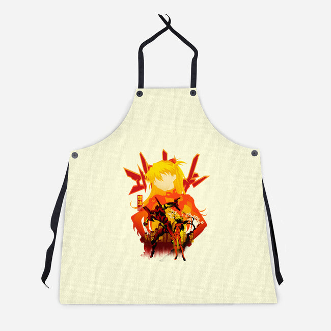 Asuka Silhouette-Unisex-Kitchen-Apron-hypertwenty