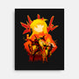 Asuka Silhouette-None-Stretched-Canvas-hypertwenty