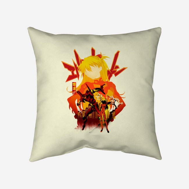 Asuka Silhouette-None-Removable Cover w Insert-Throw Pillow-hypertwenty