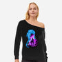 League Of Jinx-Womens-Off Shoulder-Sweatshirt-hypertwenty