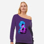 League Of Jinx-Womens-Off Shoulder-Sweatshirt-hypertwenty