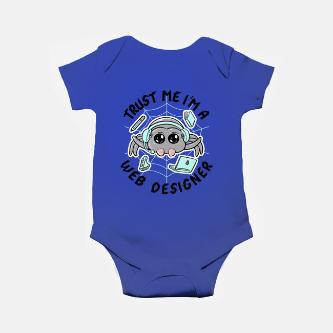 I'm A Web Designer-Baby-Basic-Onesie-naomori