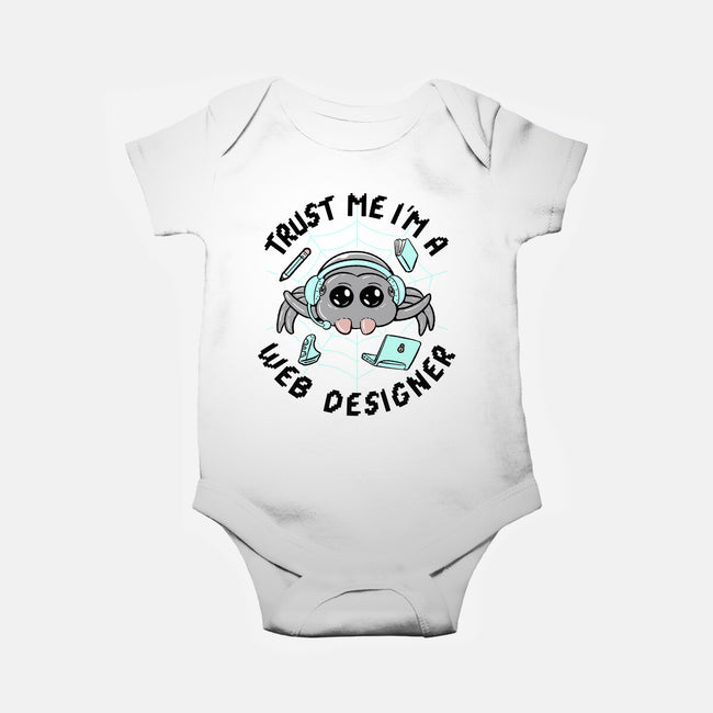 I'm A Web Designer-Baby-Basic-Onesie-naomori