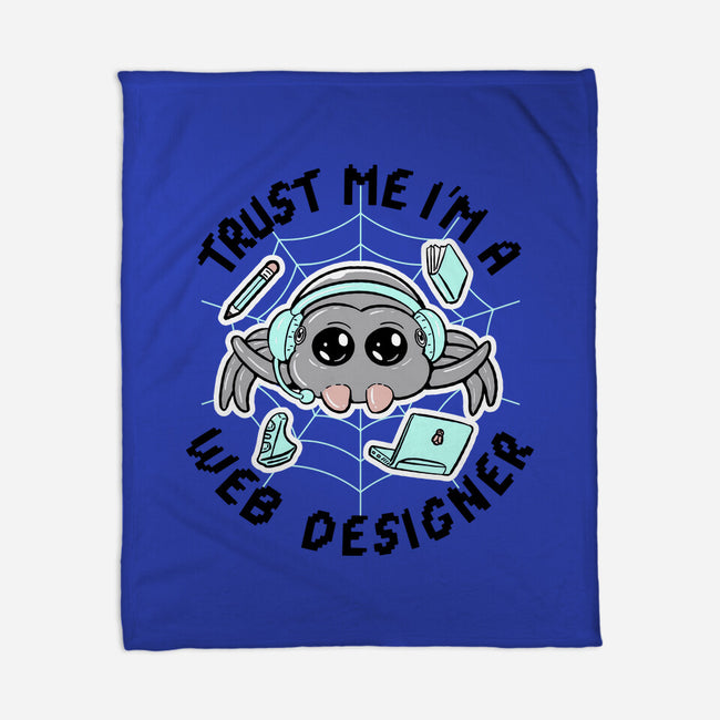 I'm A Web Designer-None-Fleece-Blanket-naomori