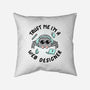 I'm A Web Designer-None-Removable Cover w Insert-Throw Pillow-naomori