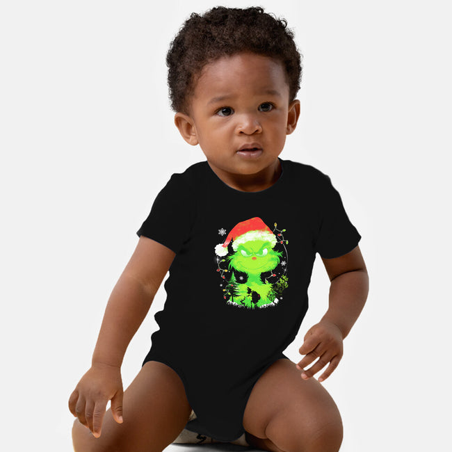 Grinch In The Gloom-Baby-Basic-Onesie-constantine2454