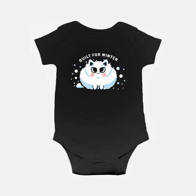 Built For Winter-Baby-Basic-Onesie-TechraNova