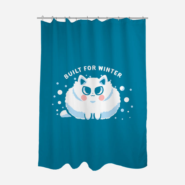 Built For Winter-None-Polyester-Shower Curtain-TechraNova