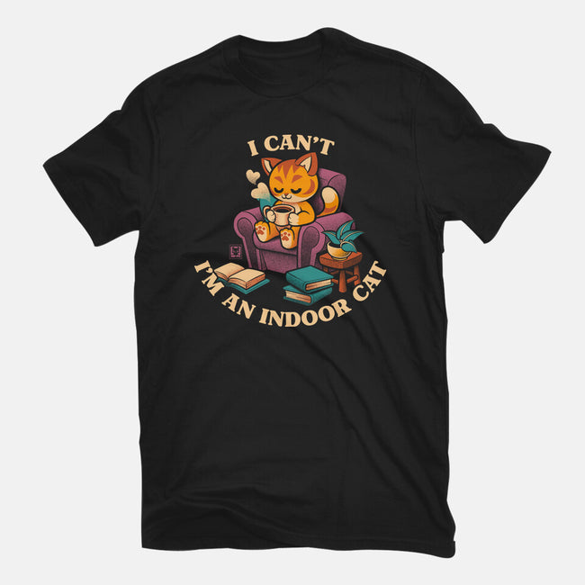 I'm An Indoor Cat-Mens-Basic-Tee-worlddominationforcats