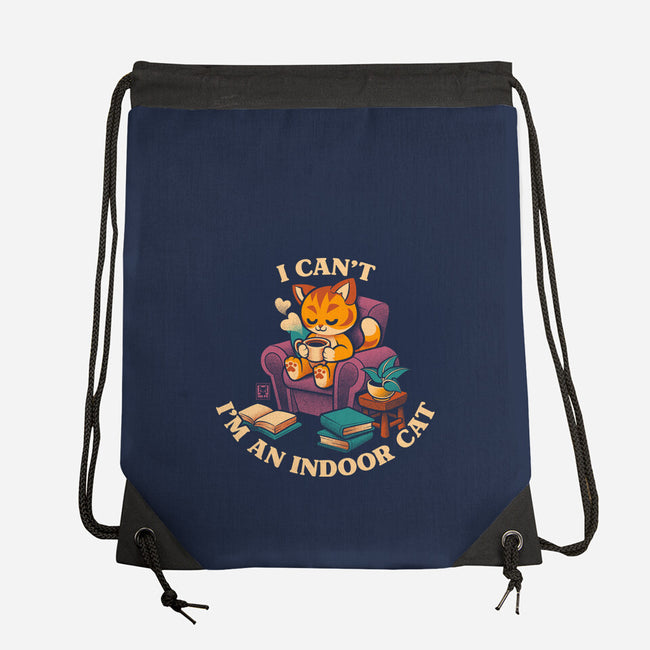 I'm An Indoor Cat-None-Drawstring-Bag-worlddominationforcats