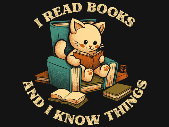 I Read Books And I Meow Things