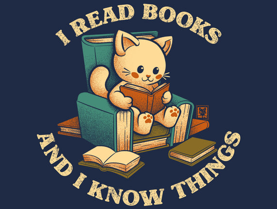 I Read Books And I Meow Things