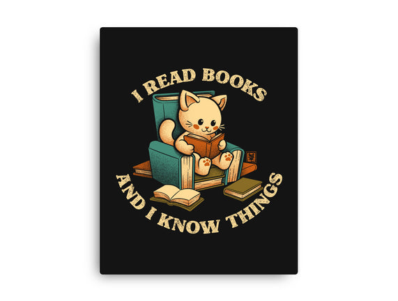 I Read Books And I Meow Things