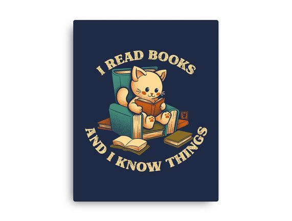 I Read Books And I Meow Things