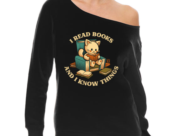 I Read Books And I Meow Things