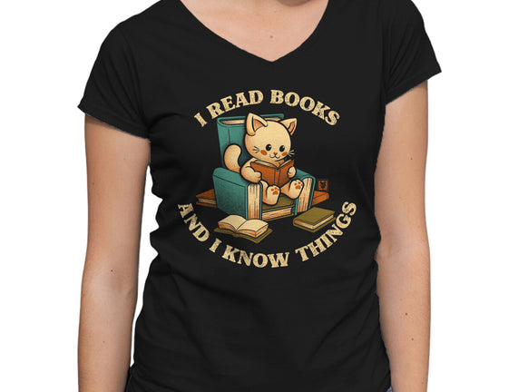 I Read Books And I Meow Things