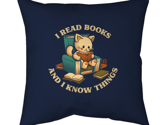 I Read Books And I Meow Things