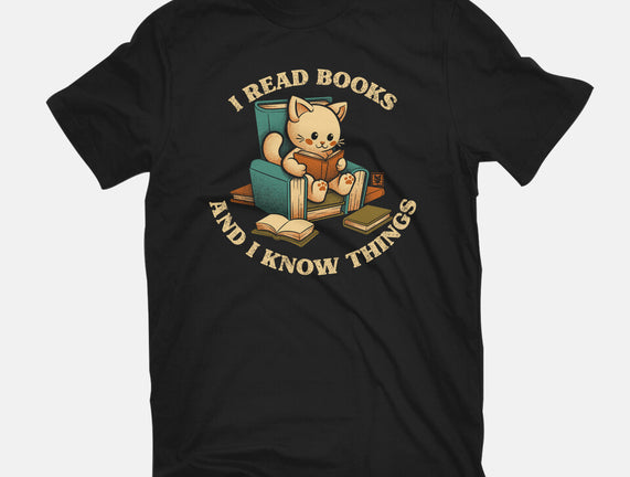 I Read Books And I Meow Things