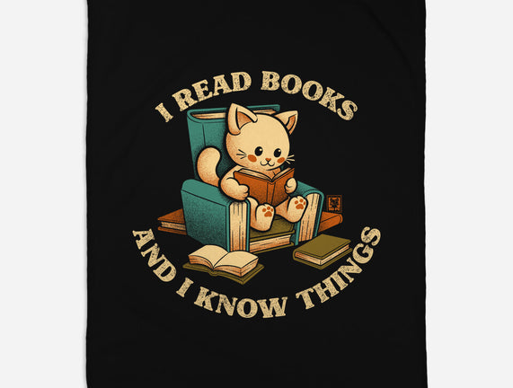 I Read Books And I Meow Things