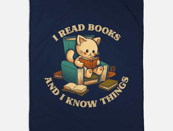 I Read Books And I Meow Things