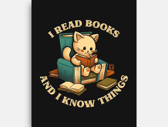 I Read Books And I Meow Things