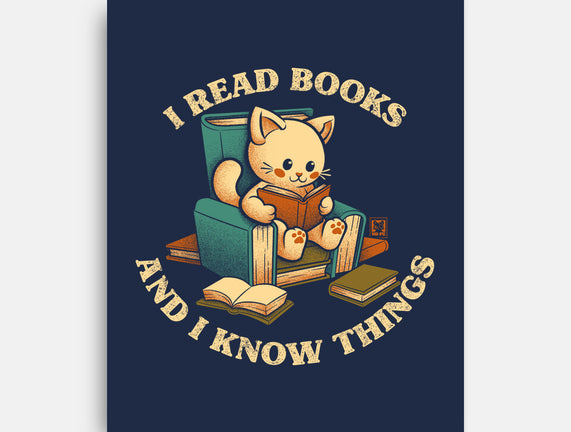 I Read Books And I Meow Things