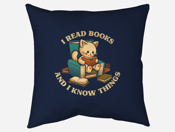 I Read Books And I Meow Things