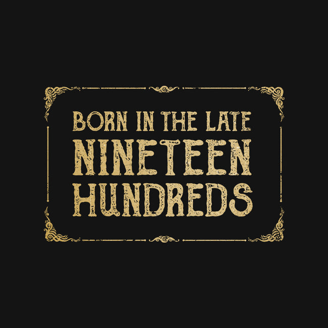 Born In The Late Nineteen Hundreds-Youth-Crew Neck-Sweatshirt-kg07