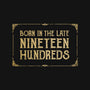 Born In The Late Nineteen Hundreds-Youth-Crew Neck-Sweatshirt-kg07